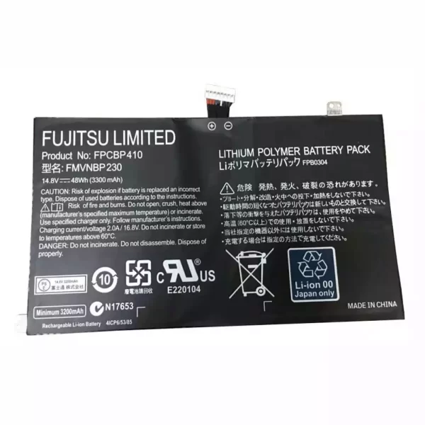 Oriģināls klēpjdatora Baterija FUJITSU FMVNBP230