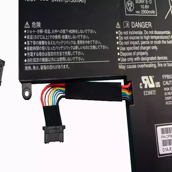 Oriģināls klēpjdatora Baterija FUJITSU Stylistic Q702 - Image 2