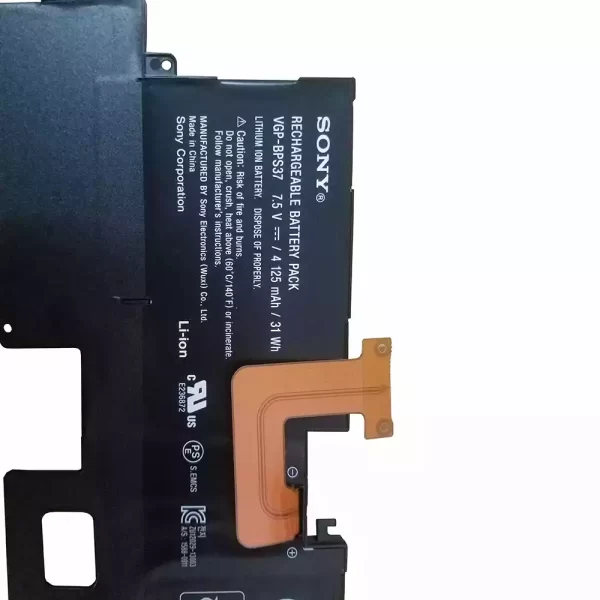 Oriģināls klēpjdatora Baterija SONY VGP-BPS37 - Image 3