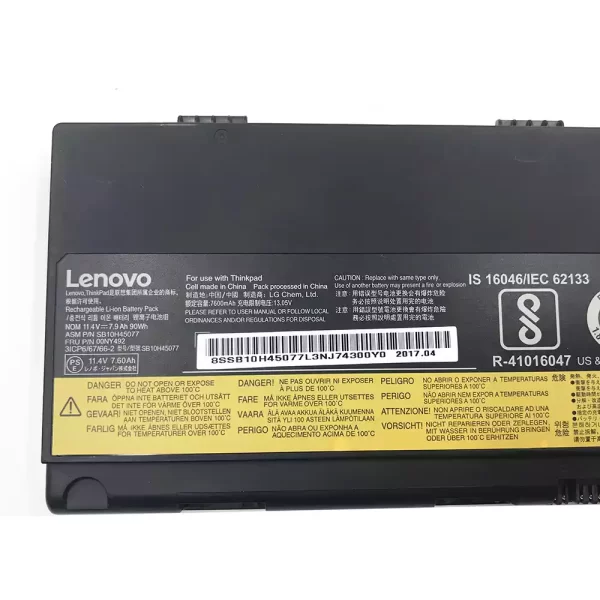 Oriģināls klēpjdatora Baterija LENOVO ThinkPad P50 - Image 3