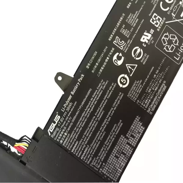 Oriģināls klēpjdatora Baterija ASUS C21N1504 - Image 3