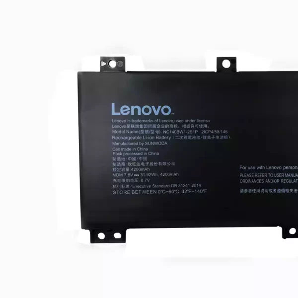 Oriģināls klēpjdatora Baterija LENOVO NC140BW1-2S1P - Image 3