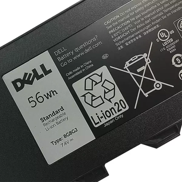 Oriģināls klēpjdatora Baterija DELL 8G8GJ - Image 3