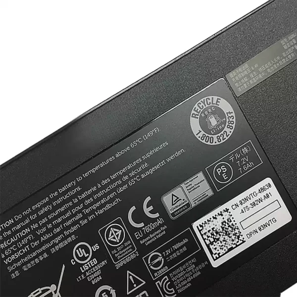 Oriģināls klēpjdatora Baterija DELL 8G8GJ - Image 4