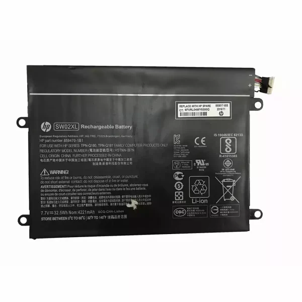 Oriģināls klēpjdatora Baterija HP x2 210 G2