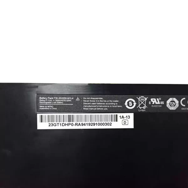 Oriģināls klēpjdatora Baterija ADVENT T30-3S3150-B1Y1 - Image 3