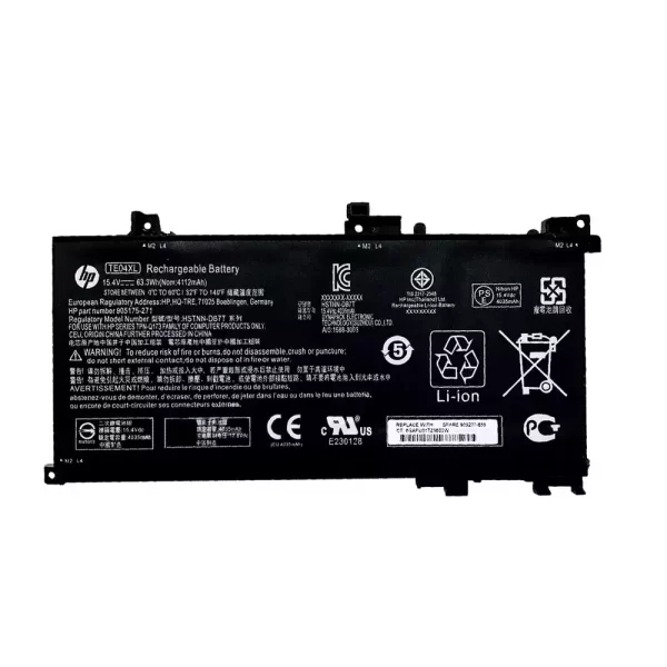 Oriģināls klēpjdatora Baterija HP TE04XL