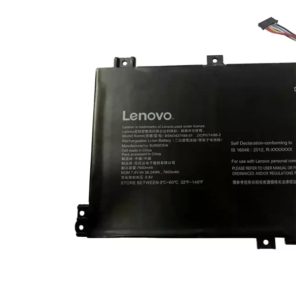 Oriģināls klēpjdatora Baterija LENOVO BSNO427488-01，BSN0427488-01 - Image 3