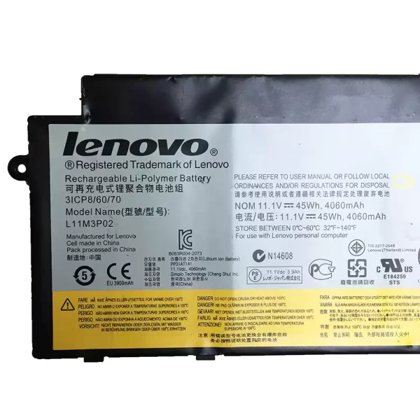 Oriģināls klēpjdatora Baterija Lenovo L11M3P02 - Image 3