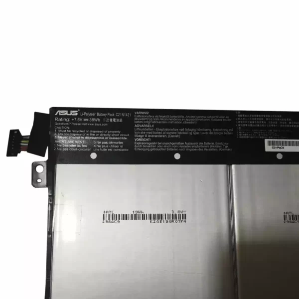 Oriģināls klēpjdatora Baterija ASUS C21N1421 - Image 3
