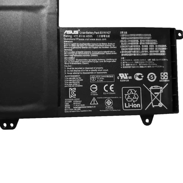 Oriģināls klēpjdatora Baterija ASUS Eeebook E502MA - Image 3
