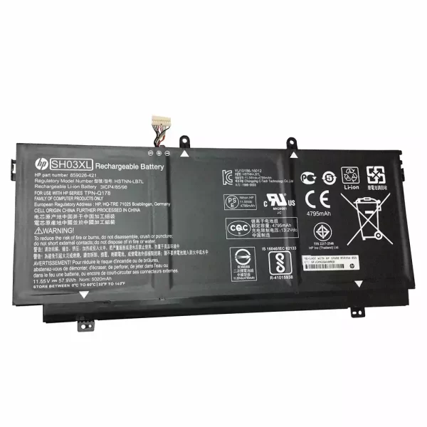 Oriģināls klēpjdatora Baterija HP TPN-Q178