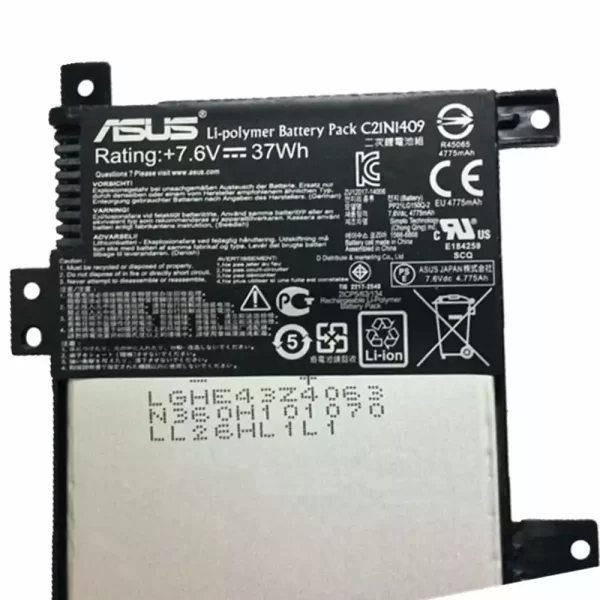 Oriģināls klēpjdatora Baterija ASUS C21N1409 - Image 3