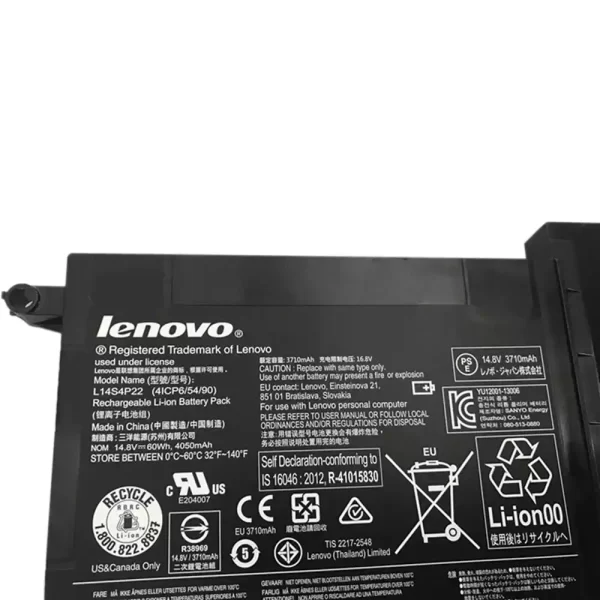 Oriģināls klēpjdatora Baterija LENOVO L14S4P22 - Image 2