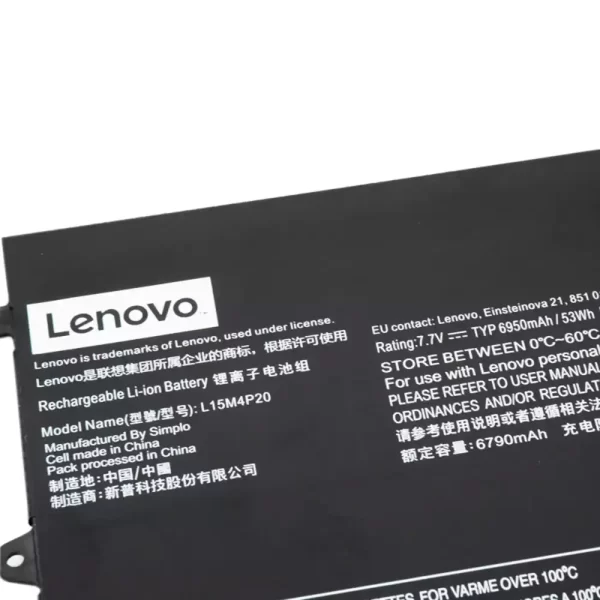 Oriģināls klēpjdatora Baterija LENOVO 900S-12ISK - Image 3