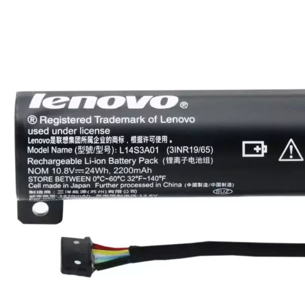 Oriģināls klēpjdatora Baterija LENOVO Ideapad 100-15IBY - Image 3