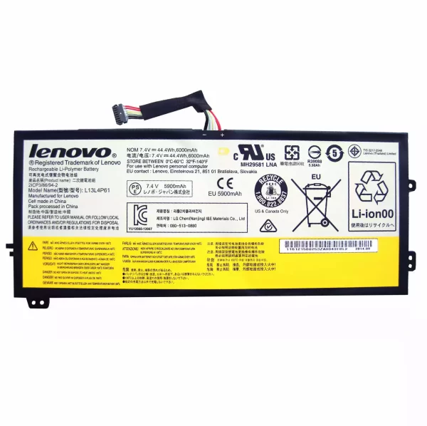 Oriģināls klēpjdatora Baterija LENOVO L13L4P61,L13M4P61