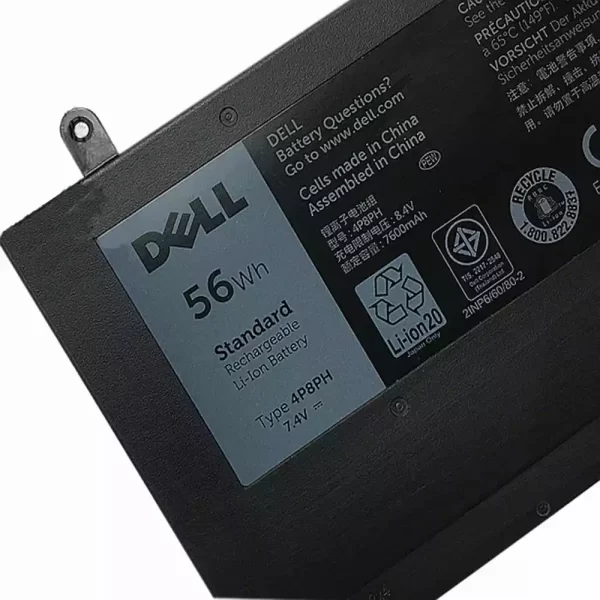 Oriģināls klēpjdatora Baterija DELL 4P8PH - Image 3