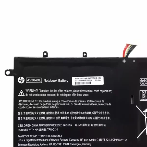 Oriģināls klēpjdatora Baterija HP TPN-Q134 - Image 3