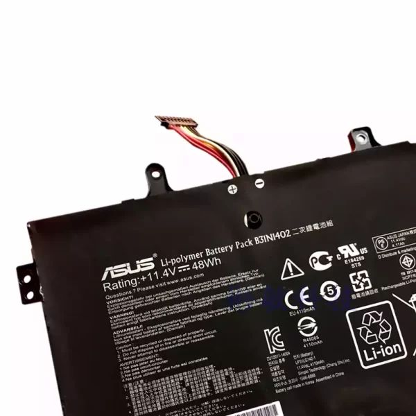 Oriģināls klēpjdatora Baterija ASUS B31N1402 - Image 3