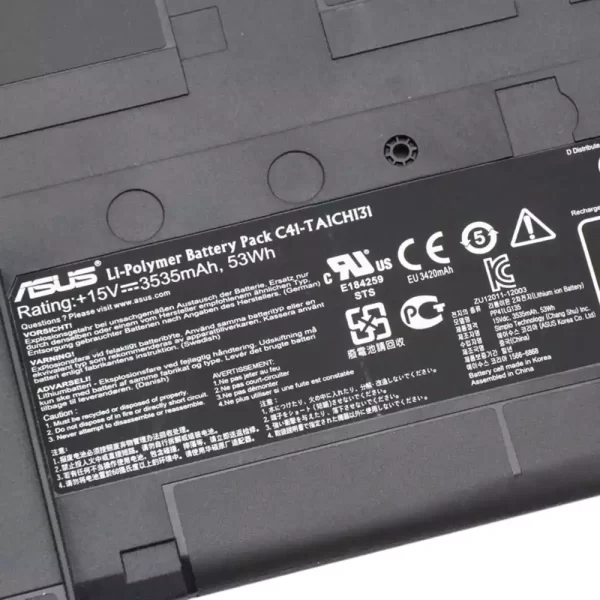 Oriģināls klēpjdatora Baterija ASUS C41-TAICHI31 - Image 3