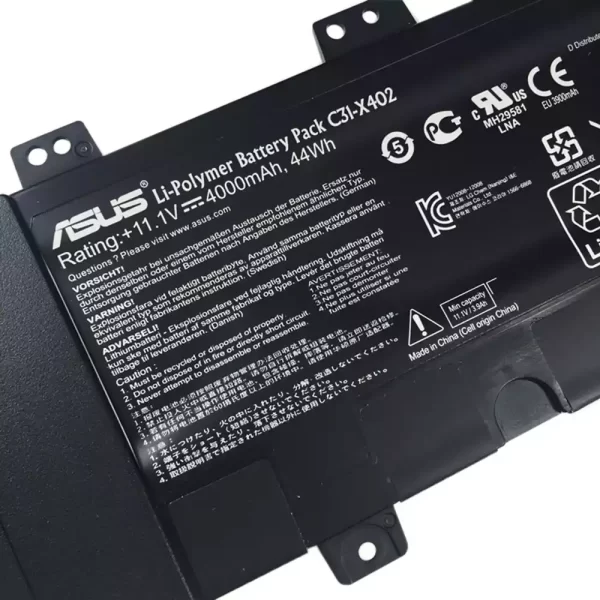 Oriģināls klēpjdatora Baterija ASUS C31-X402 - Image 3