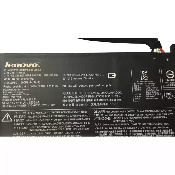 Oriģināls klēpjdatora Baterija LENOVO L15M2PB0,L15C2PB0 - Image 3