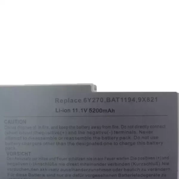 Oriģināls klēpjdatora Baterija DELL Latitude D600,Latitude D610 - Image 3