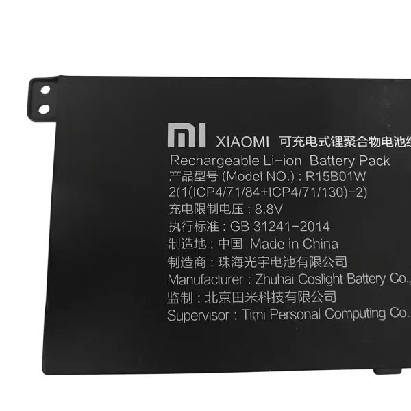 Oriģināls klēpjdatora Baterija XIAOMI pro 15.6,Pro GTX - Image 3