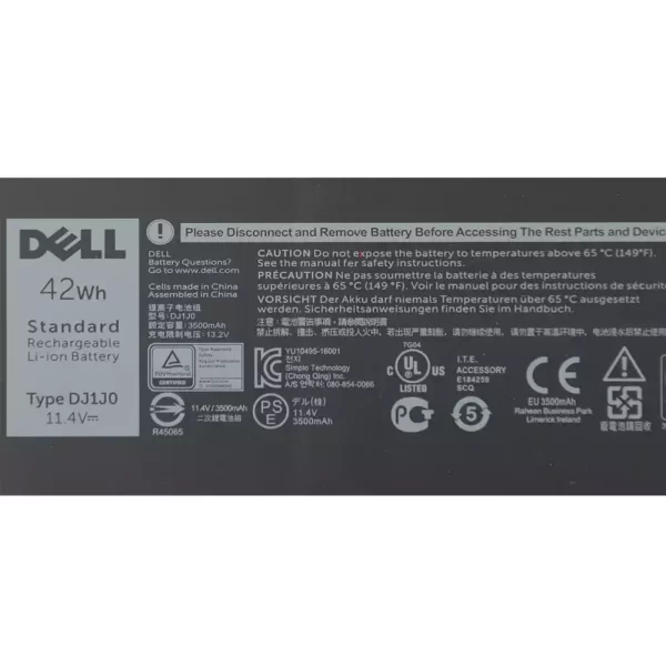Oriģināls klēpjdatora Baterija DELL DJ1J0 - Image 3