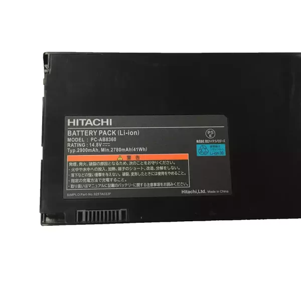 Oriģināls klēpjdatora Baterija HITACHI PC-AB8360,BTY-S33 - Image 3