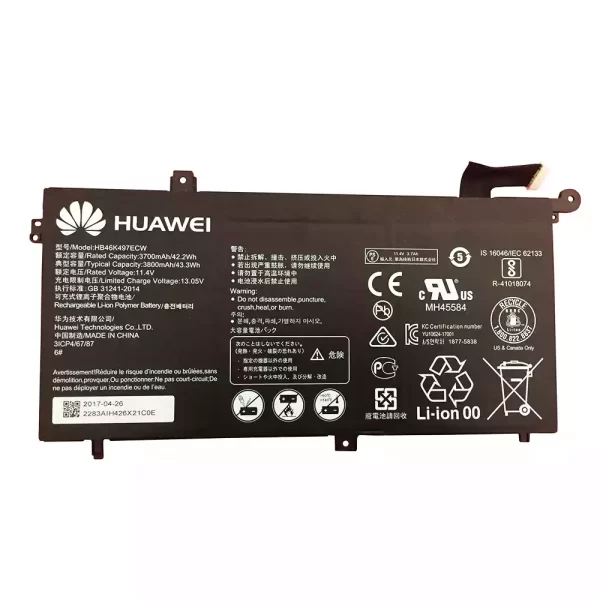 Oriģināls klēpjdatora Baterija HUAWEI Matebook D PL-W19