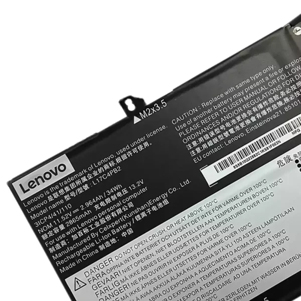 Oriģināls klēpjdatora Baterija LENOVO 5B10Q22883,5B10Q22882 - Image 4