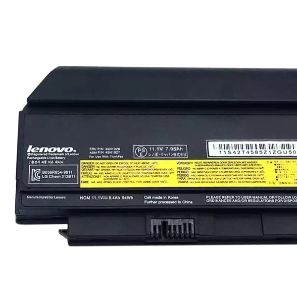 Oriģināls klēpjdatora Baterija LENOVO 45N1027,45N1026 - Image 4