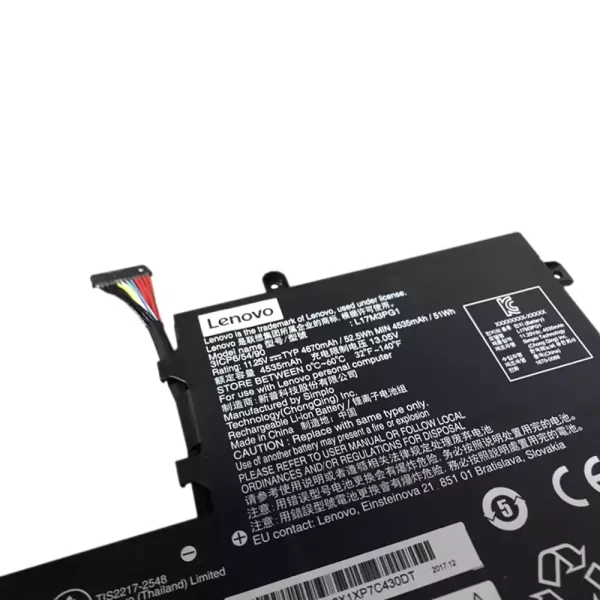 Oriģināls klēpjdatora Baterija LENOVO L17M3PG1,L17L3PG1,L17S3PG1 - Image 3