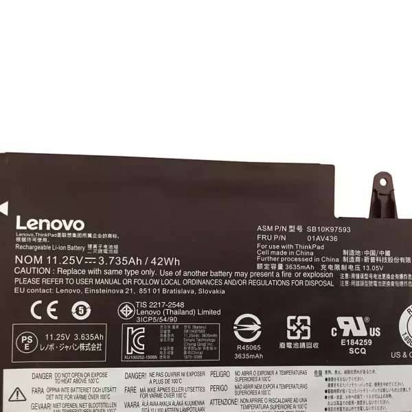 Oriģināls klēpjdatora Baterija LENOVO ThinkPad 13 Gen 2 - Image 3