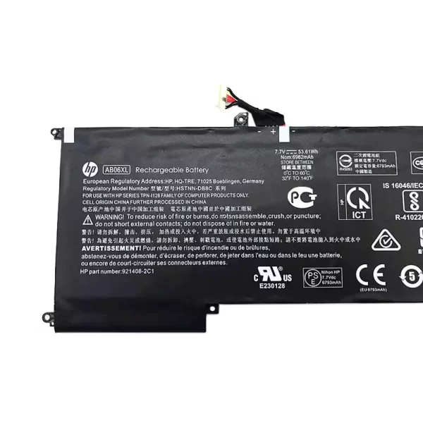Oriģināls klēpjdatora Baterija HP HSTNN-DB8C,TPN-I128 - Image 3