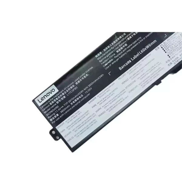 Oriģināls klēpjdatora Baterija LENOVO L17C3PB0 - Image 3
