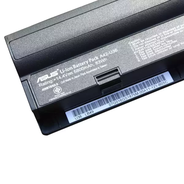 Oriģināls klēpjdatora Baterija ASUS A42-U36,A41-U36,A32-U36 - Image 3