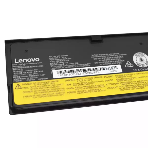 Oriģināls klēpjdatora Baterija LENOVO T570,T580 - Image 3