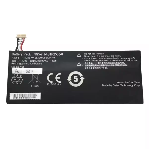 Oriģināls klēpjdatora Baterija Getac NN5-7H-4S1P2530-00