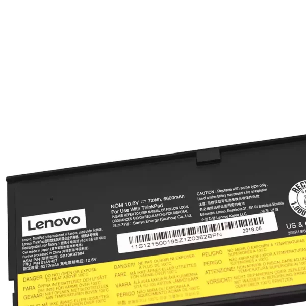 Oriģināls klēpjdatora Baterija LENOVO SB10K97584 - Image 3