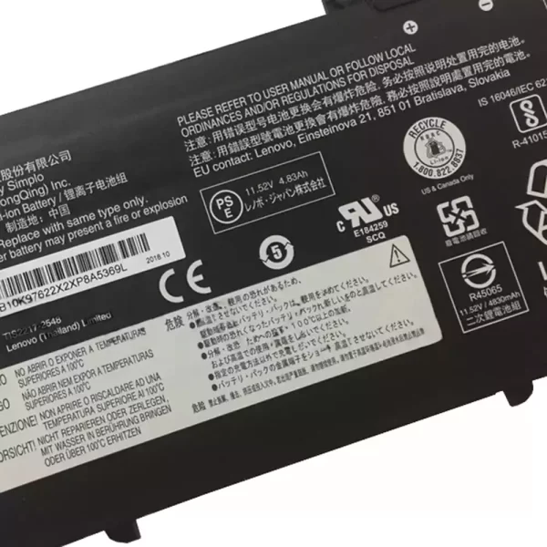 Oriģināls klēpjdatora Baterija LENOVO L17M3P72 - Image 4