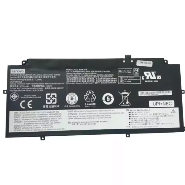 Oriģināls klēpjdatora Baterija LENOVO L17L3PH0,5B10Q41209