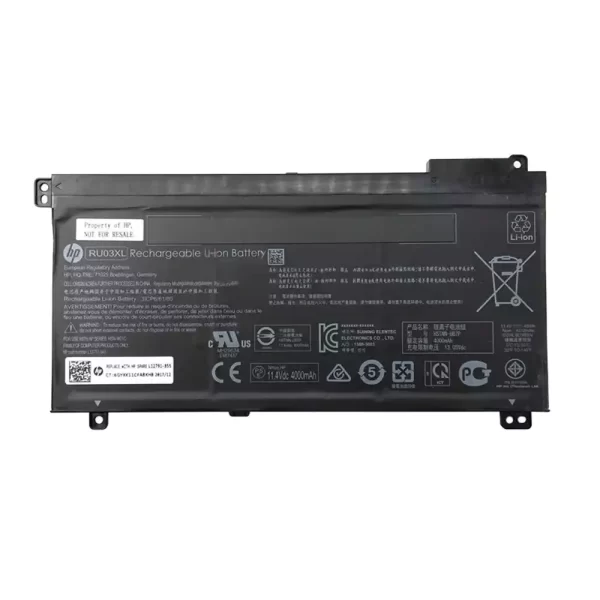 Oriģināls klēpjdatora Baterija HP RU03XL