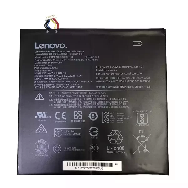 Oriģināls klēpjdatora Baterija LENOVO IdeaPad Miix 320-10ICR,Miix 325-10ICR
