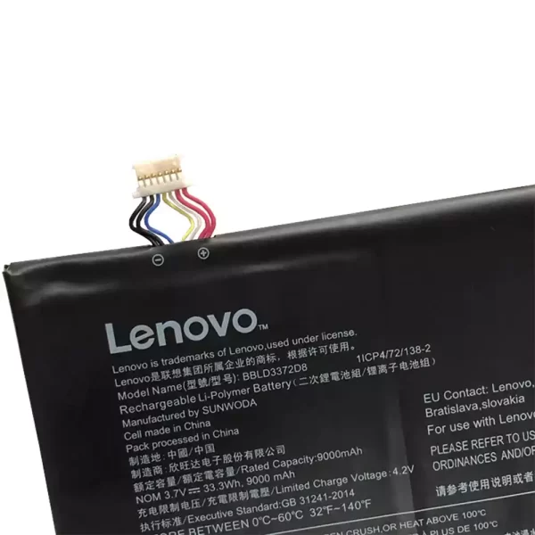 Oriģināls klēpjdatora Baterija LENOVO IdeaPad Miix 320-10ICR,Miix 325-10ICR - Image 3