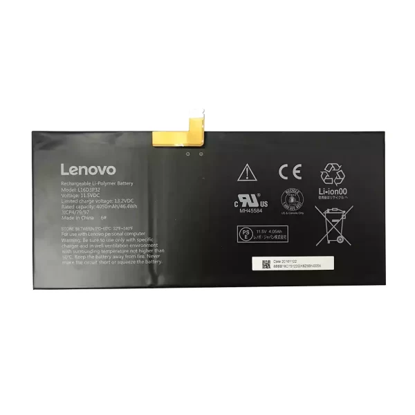 Oriģināls klēpjdatora Baterija LENOVO L16D3P32
