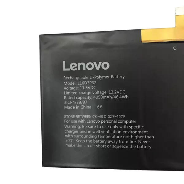 Oriģināls klēpjdatora Baterija LENOVO L16D3P32 - Image 3