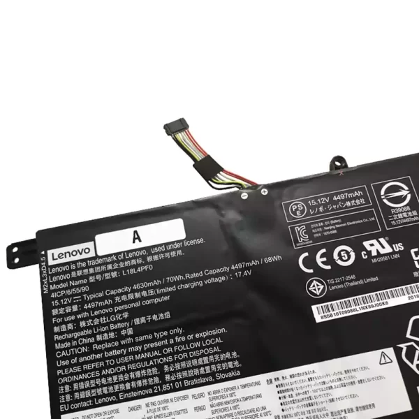 Oriģināls klēpjdatora Baterija LENOVO L18L4PF0 - Image 3